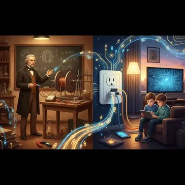 Jak powstaje prd: Od odkry Faradaya do domowego gniazdka